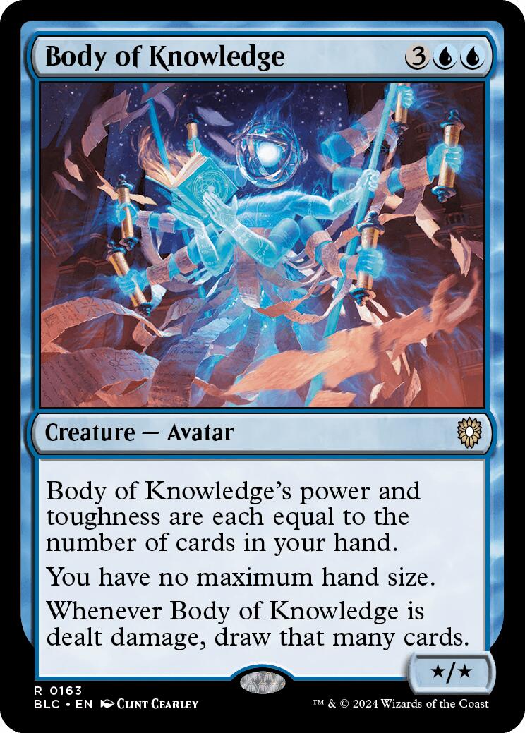 Body of Knowledge [Bloomburrow Commander] | Card Merchant Takapuna