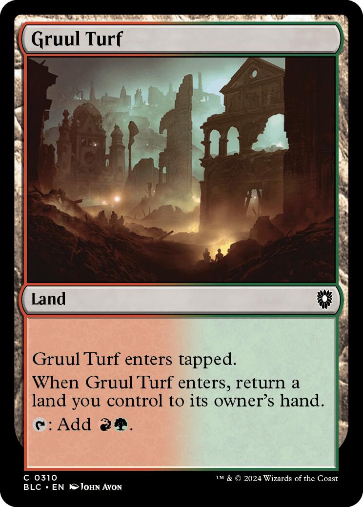 Gruul Turf [Bloomburrow Commander] | Card Merchant Takapuna