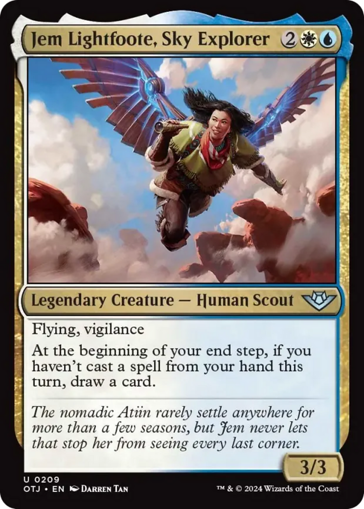 Jem Lightfoote, Sky Explorer [Outlaws of Thunder Junction] | Card Merchant Takapuna