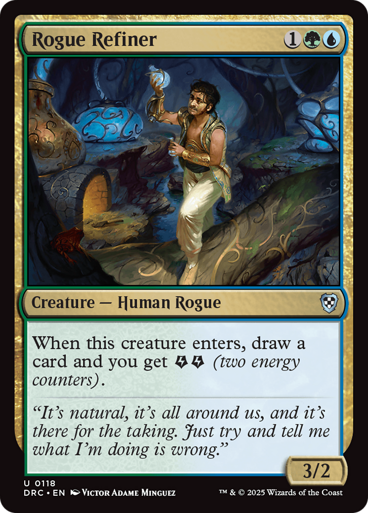 Rogue Refiner [Aetherdrift Commander] | Card Merchant Takapuna