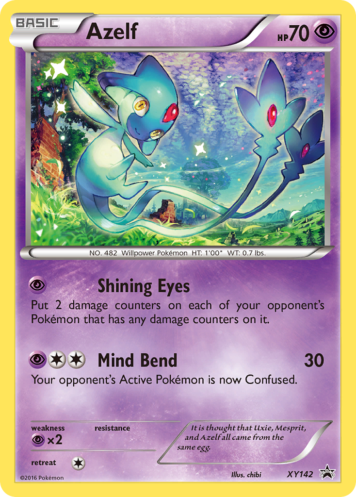 Azelf (XY142) [XY: Black Star Promos] | Card Merchant Takapuna