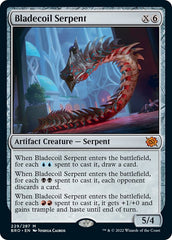 Bladecoil Serpent (Promo Pack) [The Brothers' War Promos] | Card Merchant Takapuna