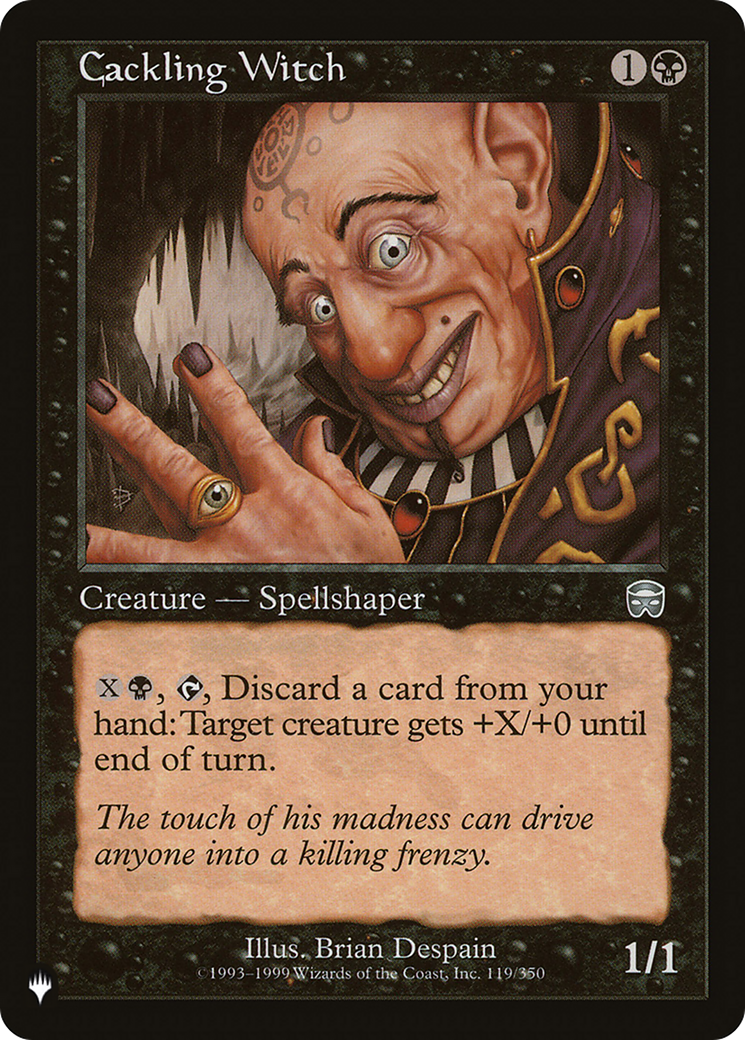 Cackling Witch [The List Reprints] | Card Merchant Takapuna