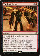 Vulshok Factory [Phyrexia: All Will Be One Commander] | Card Merchant Takapuna