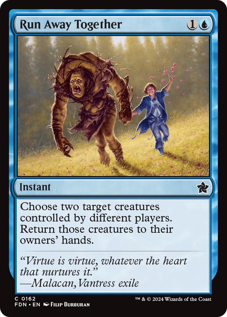 Run Away Together [Foundations] | Card Merchant Takapuna