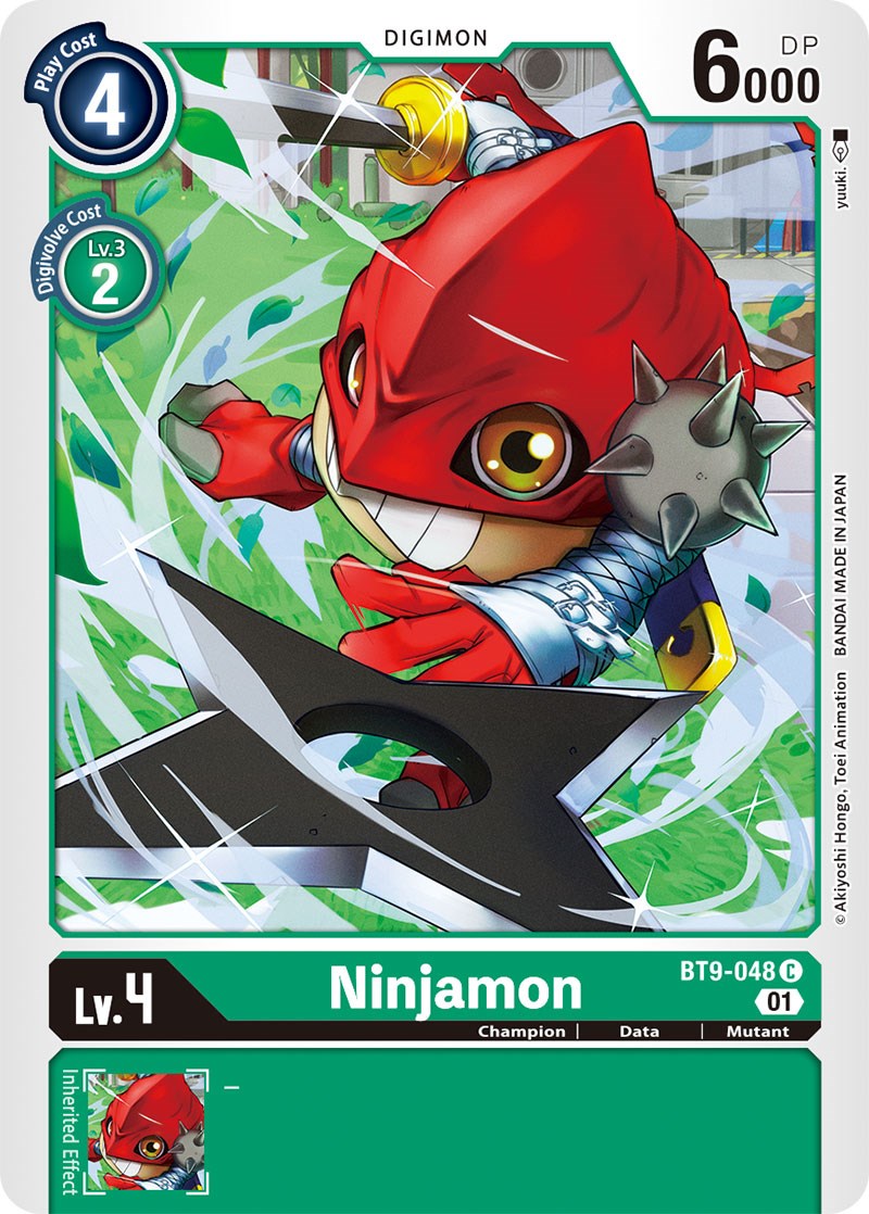 Ninjamon [BT9-048] [X Record] | Card Merchant Takapuna