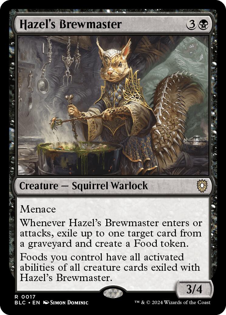 Hazel's Brewmaster [Bloomburrow Commander] | Card Merchant Takapuna