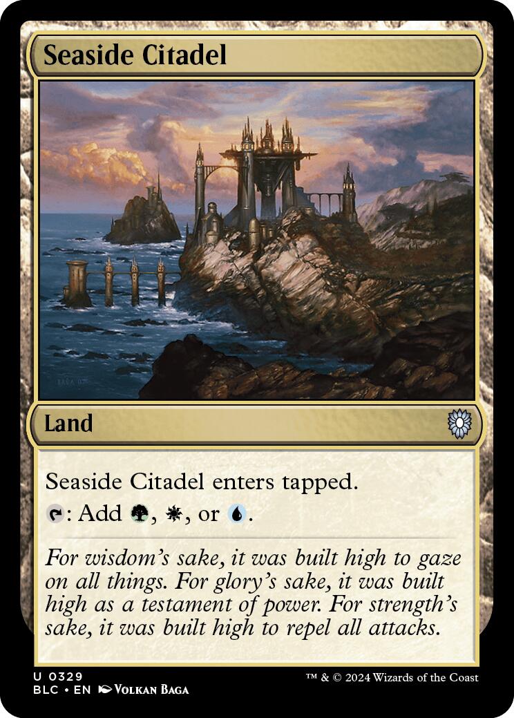 Seaside Citadel [Bloomburrow Commander] | Card Merchant Takapuna