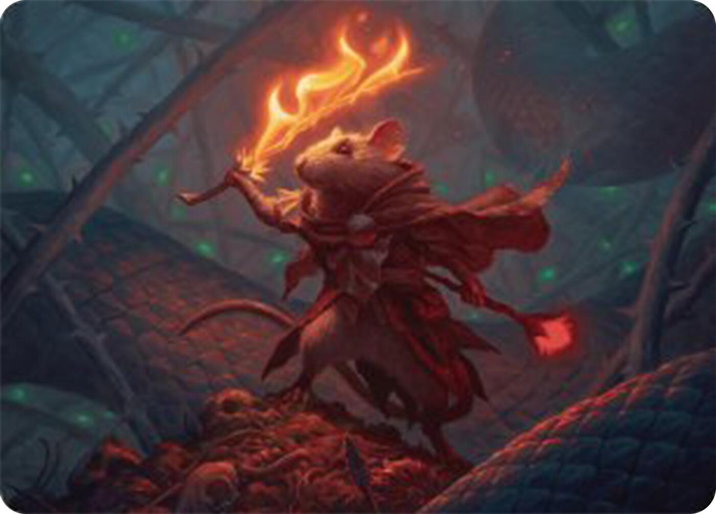 Emberheart Challenger Art Card [Bloomburrow Art Series] | Card Merchant Takapuna