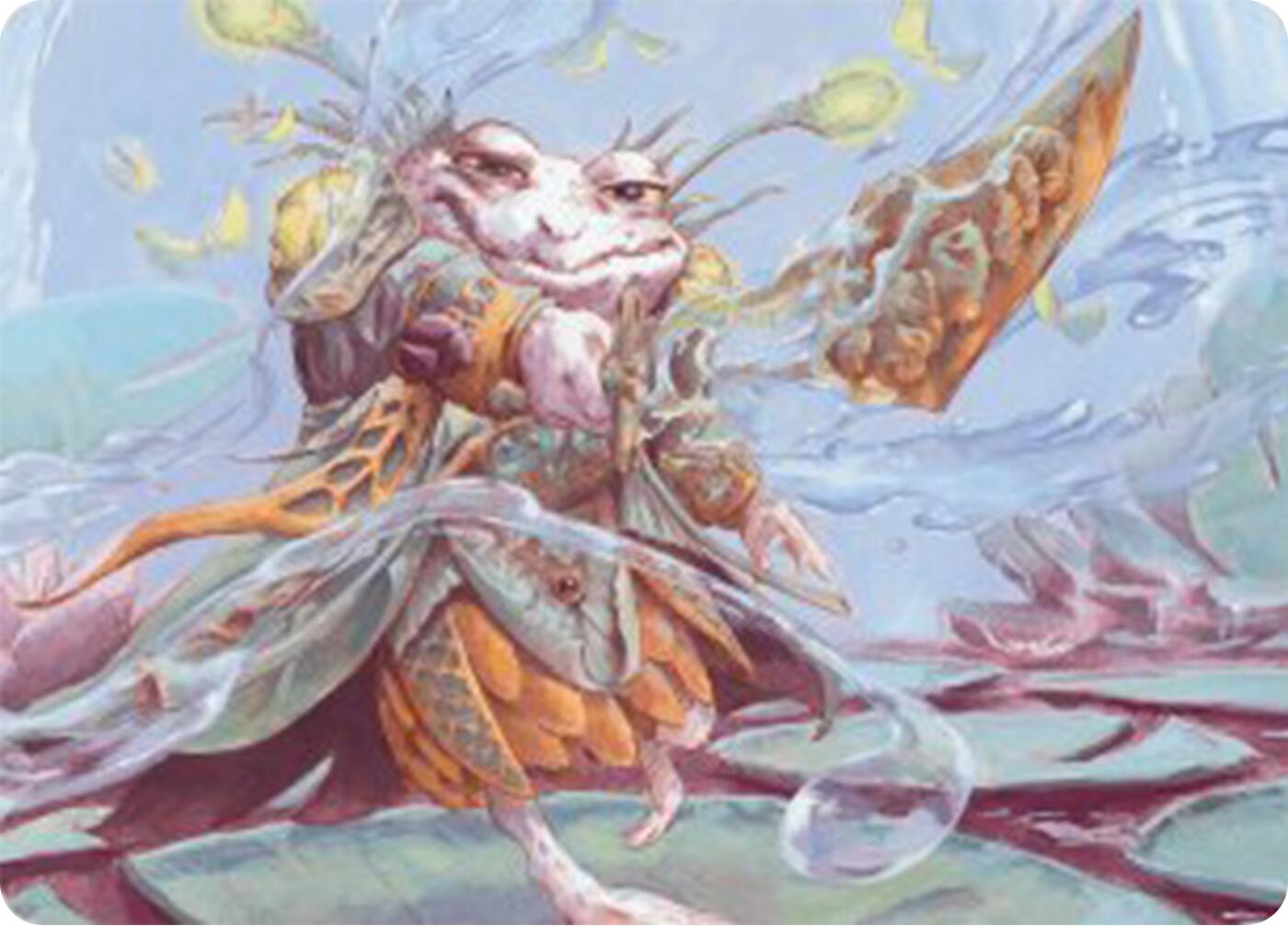 Glarb, Calamity's Augur Art Card [Bloomburrow Art Series] | Card Merchant Takapuna