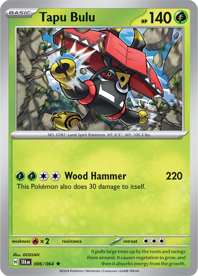 Tapu Bulu (006/064) [Scarlet & Violet: Shrouded Fable] | Card Merchant Takapuna