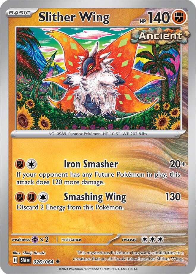 Slither Wing (026/064) [Scarlet & Violet: Shrouded Fable] | Card Merchant Takapuna