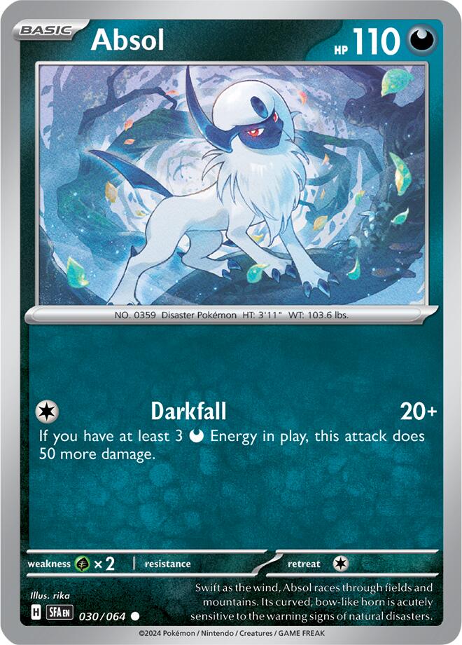 Absol (030/064) [Scarlet & Violet: Shrouded Fable] | Card Merchant Takapuna