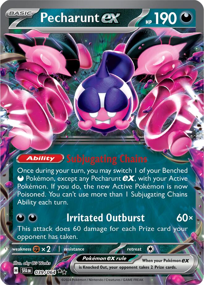 Pecharunt ex (039/064) [Scarlet & Violet: Shrouded Fable] | Card Merchant Takapuna