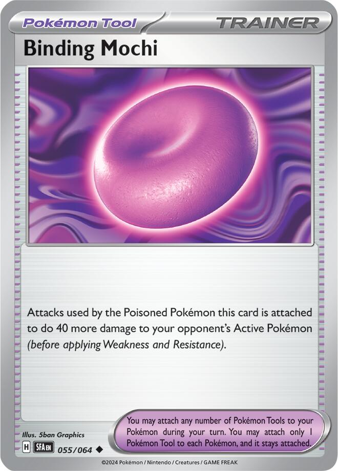 Binding Mochi (055/064) [Scarlet & Violet: Shrouded Fable] | Card Merchant Takapuna