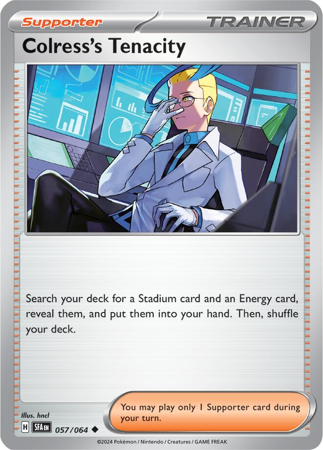 Colress's Tenacity (057/064) [Scarlet & Violet: Shrouded Fable] | Card Merchant Takapuna