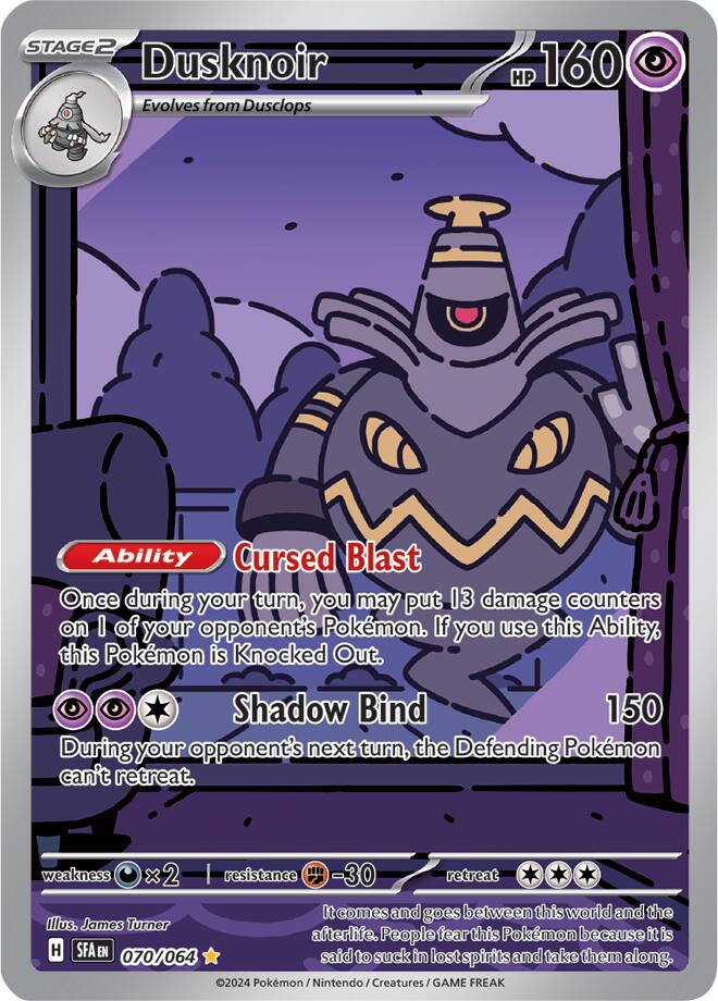 Dusknoir (070/064) [Scarlet & Violet: Shrouded Fable] | Card Merchant Takapuna