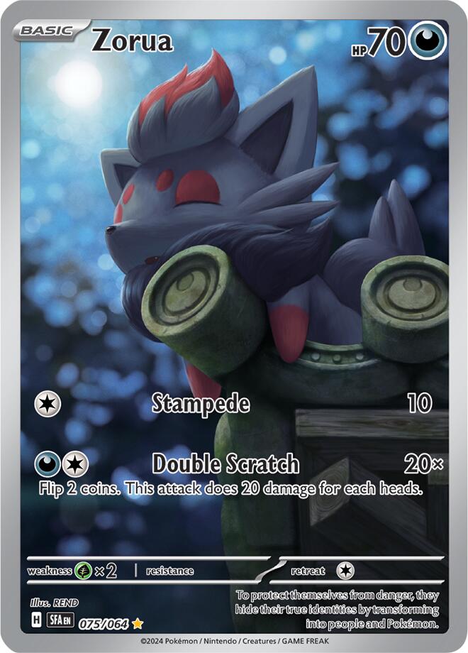 Zorua (075/064) [Scarlet & Violet: Shrouded Fable] | Card Merchant Takapuna