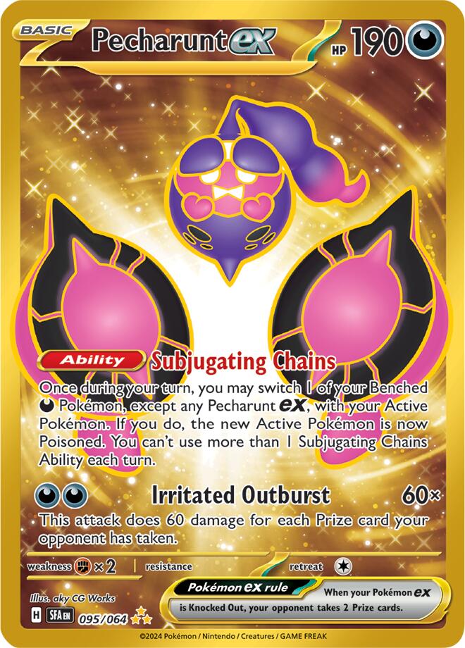 Pecharunt ex (095/064) [Scarlet & Violet: Shrouded Fable] | Card Merchant Takapuna