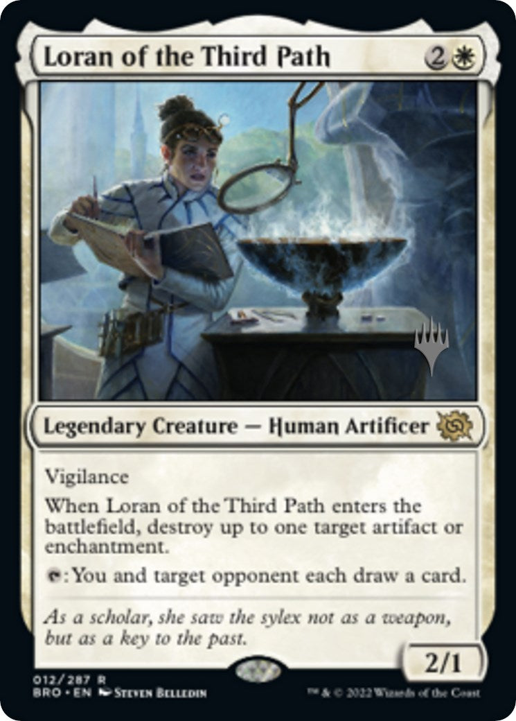 Loran of the Third Path (Promo Pack) [The Brothers' War Promos] | Card Merchant Takapuna