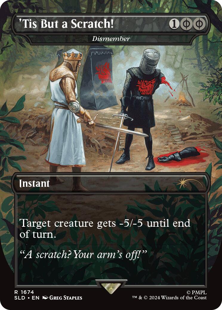 'Tis But a Scratch! - Dismember [Secret Lair Drop Series] | Card Merchant Takapuna