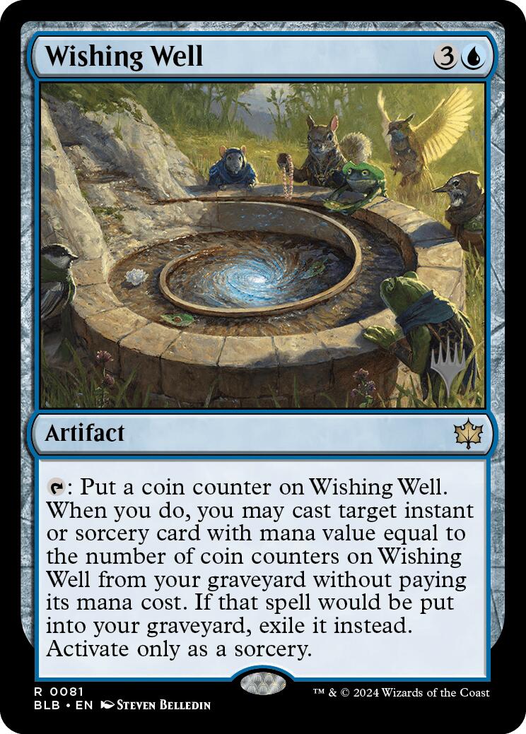 Wishing Well (Promo Pack) [Bloomburrow Promos] | Card Merchant Takapuna