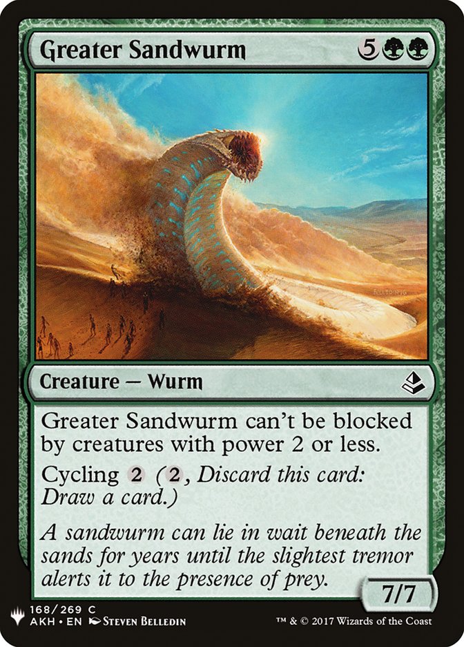 Greater Sandwurm [Mystery Booster] | Card Merchant Takapuna