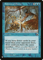 Balance of Power [The List] | Card Merchant Takapuna