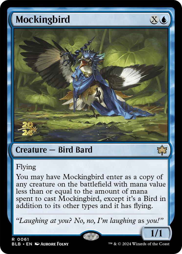 Mockingbird [Bloomburrow Prerelease Promos] | Card Merchant Takapuna