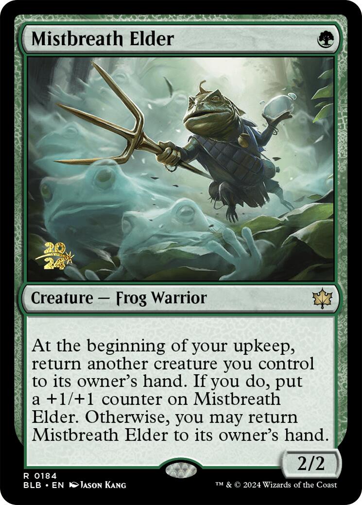 Mistbreath Elder [Bloomburrow Prerelease Promos] | Card Merchant Takapuna