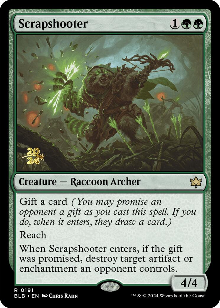 Scrapshooter [Bloomburrow Prerelease Promos] | Card Merchant Takapuna