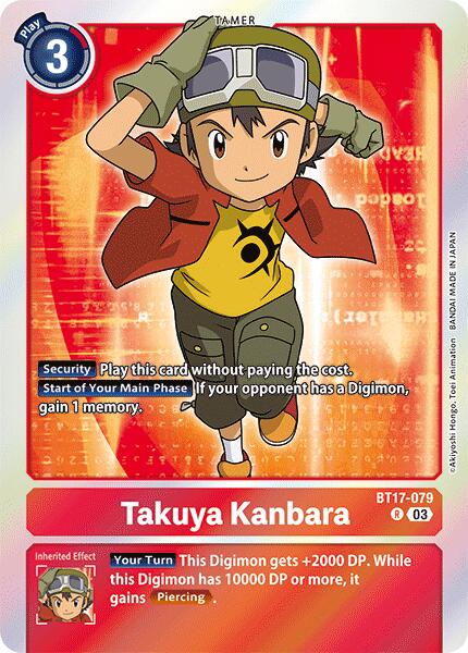 Takuya Kanbara [BT17-079] [Secret Crisis] | Card Merchant Takapuna