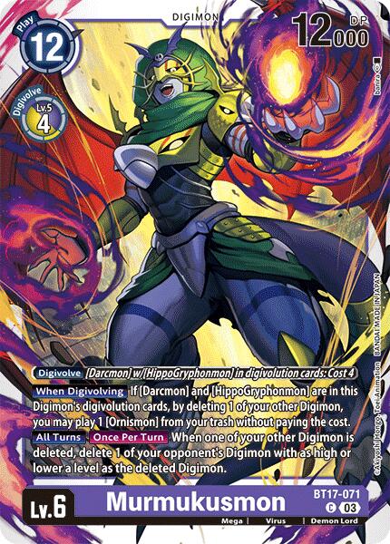 Murmukusmon [BT17-071] [Secret Crisis] | Card Merchant Takapuna