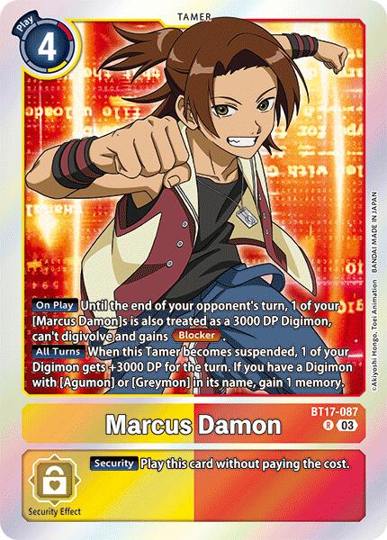 Marcus Damon [BT17-087] [Secret Crisis] | Card Merchant Takapuna