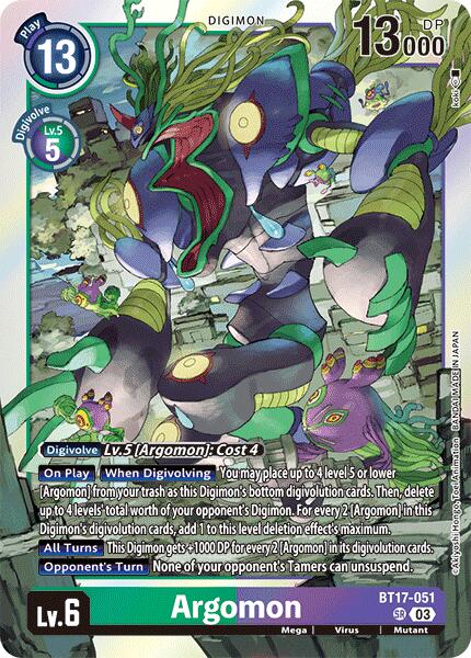 Argomon [BT17-051] - BT17-051 [Secret Crisis] | Card Merchant Takapuna