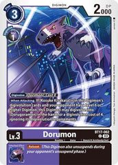 Dorumon [BT17-062] [Secret Crisis] | Card Merchant Takapuna