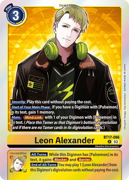 Leon Alexander [BT17-086] [Secret Crisis] | Card Merchant Takapuna