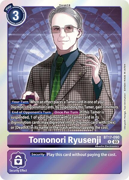 Tomonori Ryusenji [BT17-090] [Secret Crisis] | Card Merchant Takapuna