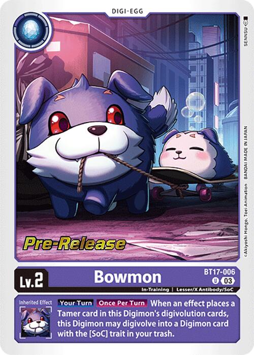 Bowmon [BT17-006] [Secret Crisis Pre-Release Cards] | Card Merchant Takapuna