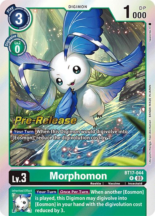 Morphomon [BT17-044] [Secret Crisis Pre-Release Cards] | Card Merchant Takapuna