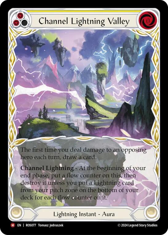 Channel Lightning Valley [ROS077] (Rosetta) | Card Merchant Takapuna