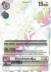 Omnimon ACE [BT17-078] (Textured) [Secret Crisis] | Card Merchant Takapuna