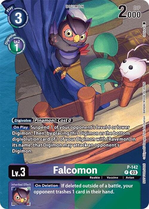 Falcomon [P-142] (Update Pack 2024) [Secret Crisis] | Card Merchant Takapuna