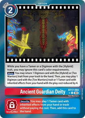 Ancient Guardian Deity [BT17-094] (Secret Crisis: Movie Memorial Pack) [Secret Crisis] | Card Merchant Takapuna