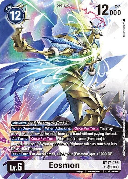 Eosmon [BT17-076] - BT17-076 (Alternate Art) [Secret Crisis] | Card Merchant Takapuna