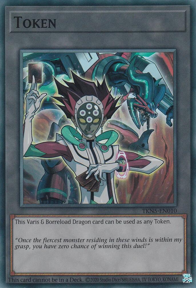 Token: Varis and Borreload Dragon [TKN5-EN010] Super Rare | Card Merchant Takapuna