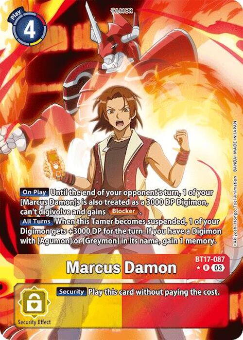 Marcus Damon [BT17-087] (Alternate Art) [Secret Crisis] | Card Merchant Takapuna