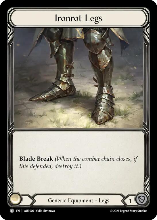 Ironrot Legs [AUR006] (1st Strike) | Card Merchant Takapuna