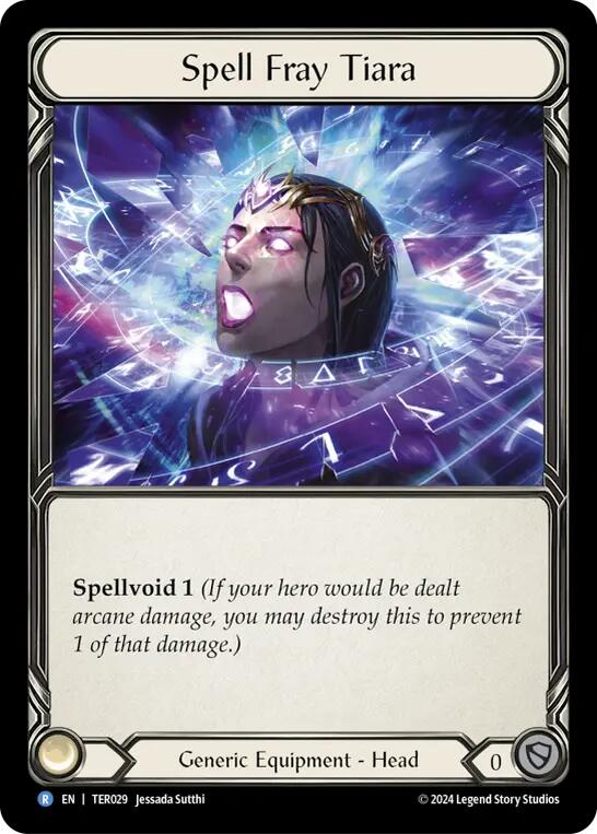 Spell Fray Tiara [TER029] (1st Strike) | Card Merchant Takapuna