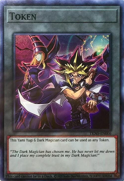 Token: Yami Yugi & Dark Magician [TKN5-EN006] Super Rare | Card Merchant Takapuna